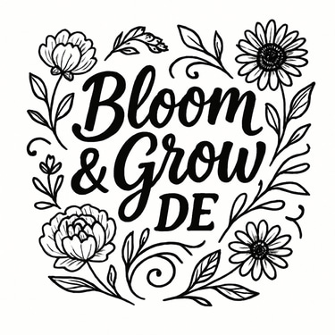 Bloom & Grow DE logo