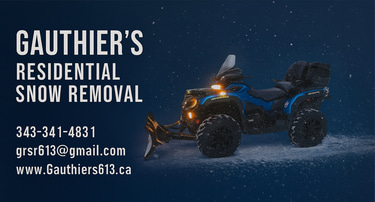 Gauthier's Snow Removal logo