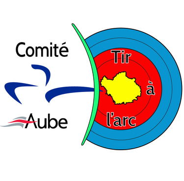Comité Aube tir à l'arc logo