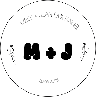 Mely & Jean Emmanuel logo