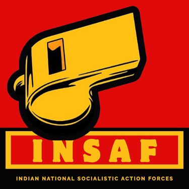 INSAF – Indian National Socialistic Action Forces logo