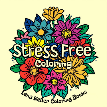 Lena Keller Coloring Books logo