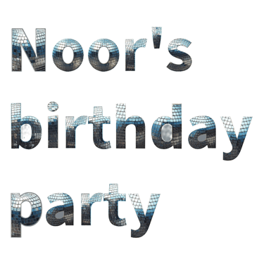 birthday party logo