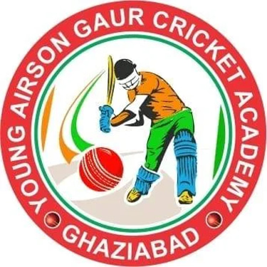 Young AirSon Gaur Cricket Academy logo