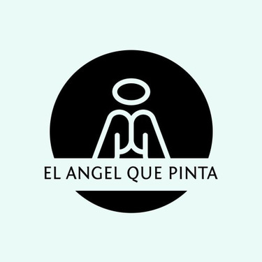 El Angel que pinta logo