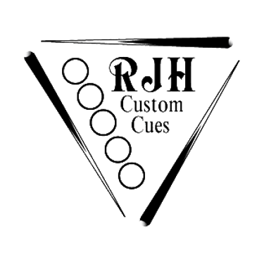 RJH Custom Cues & Repairs logo