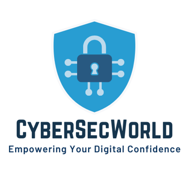 Focuses on the protection and securing of data, positioning the blog as an expert hub logo