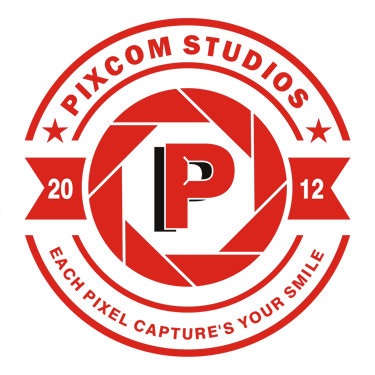Pixcom Studios logo