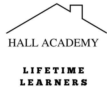 HALL ACADEMY: LIFETIME LEARNERS logo