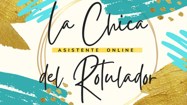 la chica del rotulador logo