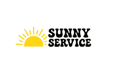 Sunny service logo