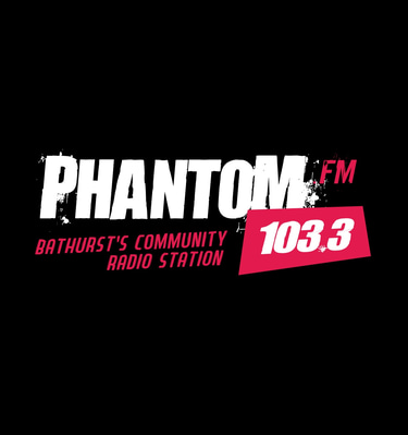 Phantom FM - 103.3 Bathurst,NB Community Radio logo