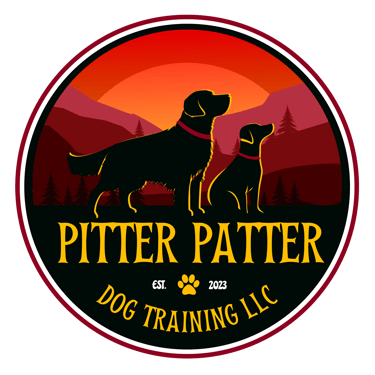 Pitter Patter Dog Training logo