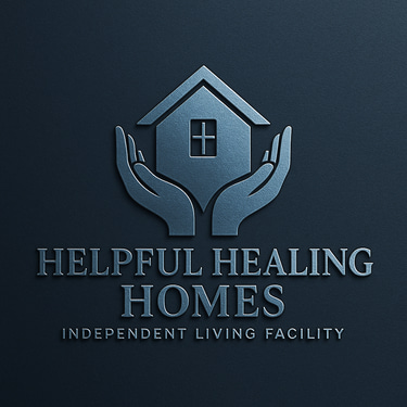 Helpful healing and Holmes logo