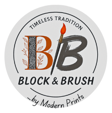 Block and Brush logo