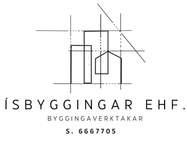 Isbyggingar Byggingaverktakar logo