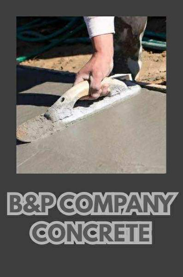 B&P Concrete Company logo