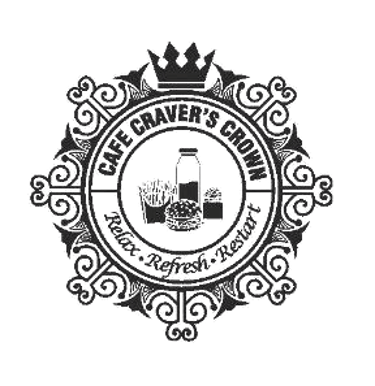 CAFE CRAVER'S CROWN logo
