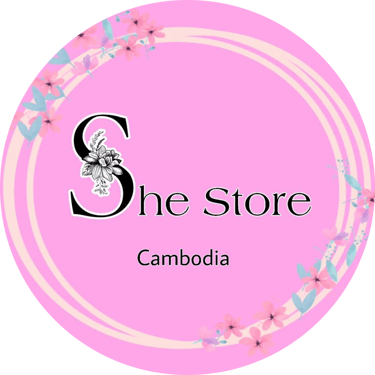 Shestorecambodia logo