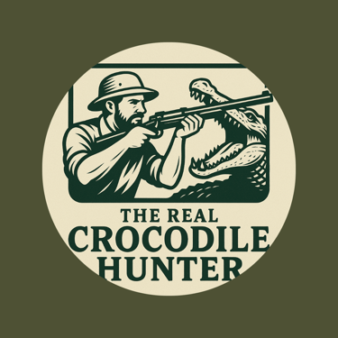 The Real Crocodile Hunter - Ian Bartlett logo