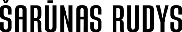 Šarūnas Rudys logo