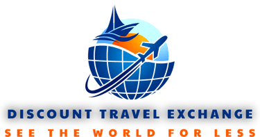 Discount Travel Exchange - See the World for Less logo