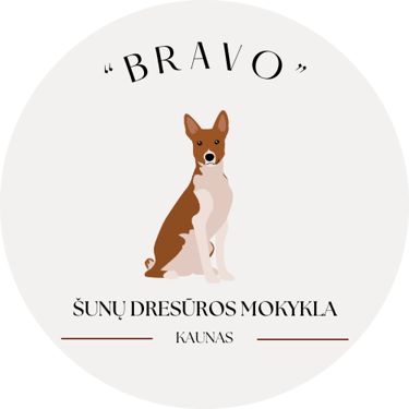 Bravo šunų dresūros mokykla Kaune logo