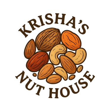 Krisha Nuts Dryfruits logo