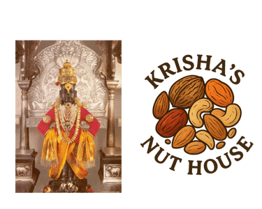 Krisha Nuts Dryfruits logo