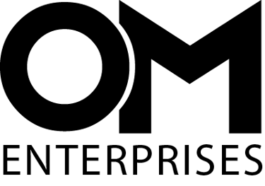 om enterprises logo
