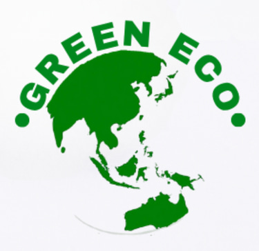 Green eco logo