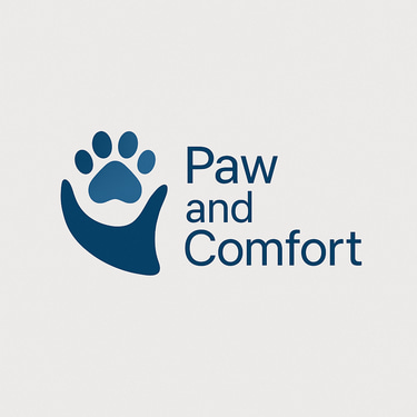 Paw & comfort logo