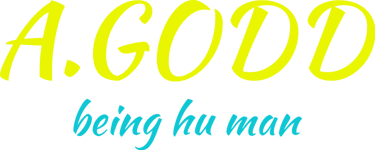 A.GODD. being Hu Man logo