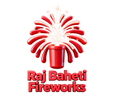 Raj Baheti Fireworks logo