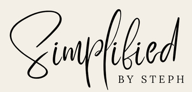 Simplified by Steph logo