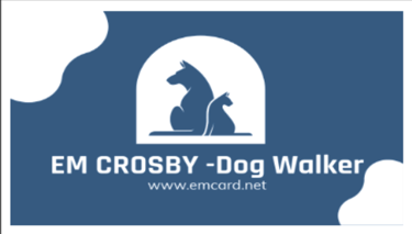 dog walker logo