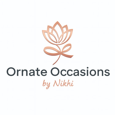 Ornate Occasions By Nikhi logo