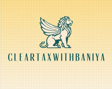 Cleartaxwithbaniya logo