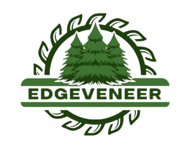 Edge banding veneer logo