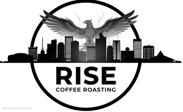 Rise coffee roasting logo
