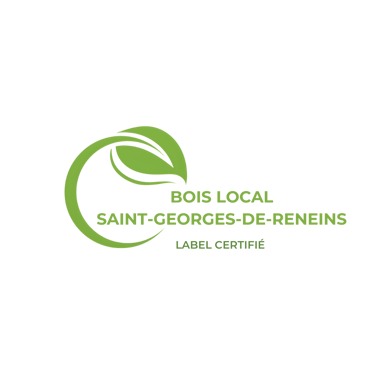 Bois local France -Saint Georges de Reneims logo