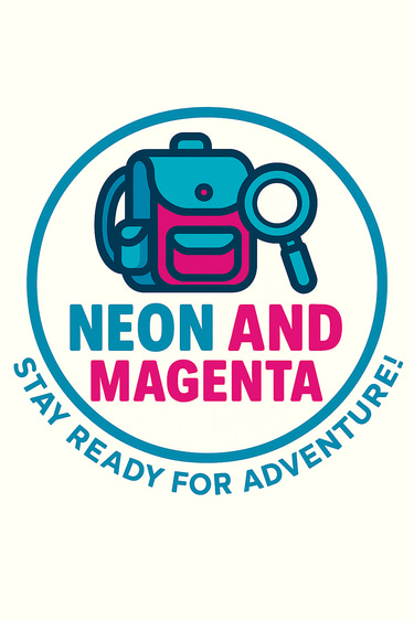 The Adventure of Neon and Magenta logo