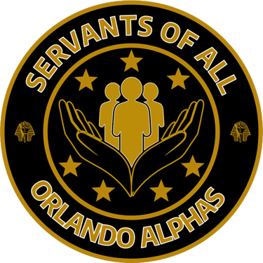 Orlando Alphas Community service logo