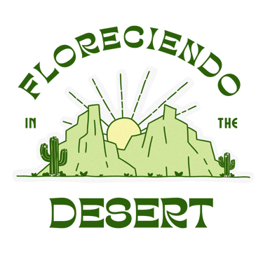 Floreciendo in the Desert Photography logo