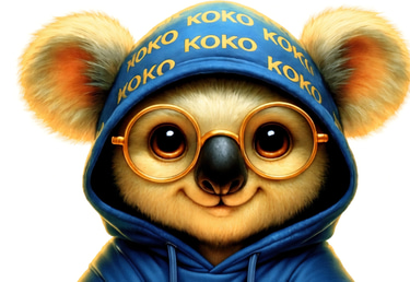 Eucalyptus Koala (koko) logo