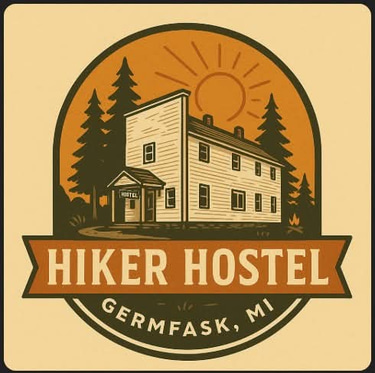Hiker Hostel - Germfask logo
