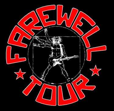 the FAREWELL TOUR band logo