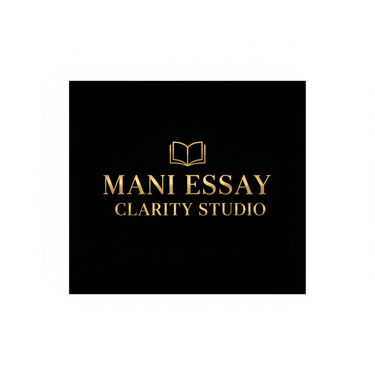 Mani Essay Clarity Studio logo