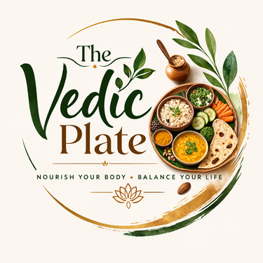 The Vedic Plate logo