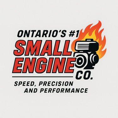 Ontario's #1 Small Engine Co. Speed, Precision and performance logo